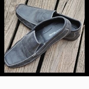 Dockers Men's Black Slip-On Loafers